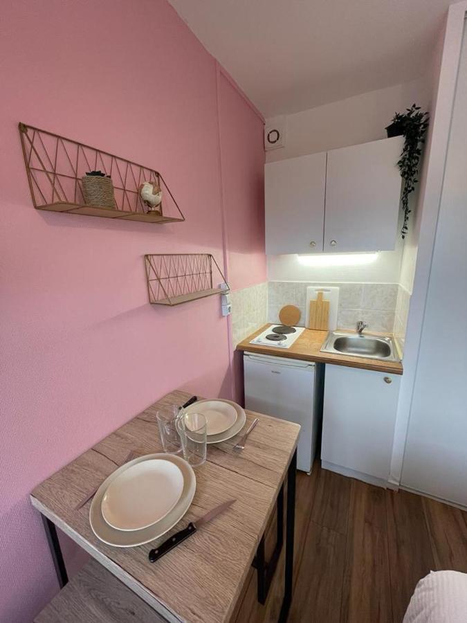 Rose, Studio Proche Centre Ville Caen Bagian luar foto